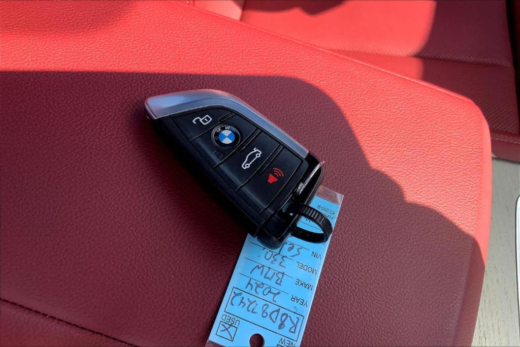 used 2024 BMW 330 car, priced at $36,600