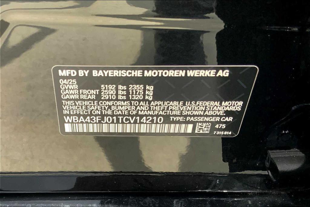 new 2026 BMW 530 car, priced at $71,215
