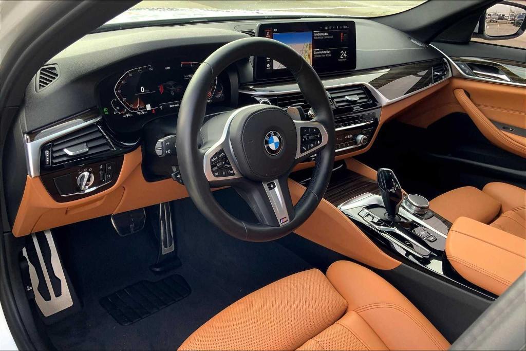 used 2022 BMW 530 car, priced at $37,900