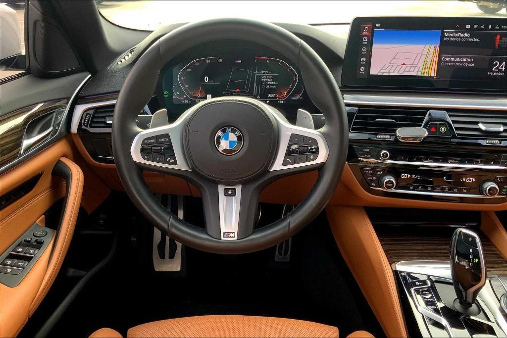 used 2022 BMW 530 car, priced at $37,900