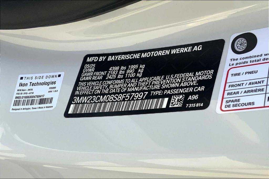 new 2025 BMW 230 car, priced at $38,372