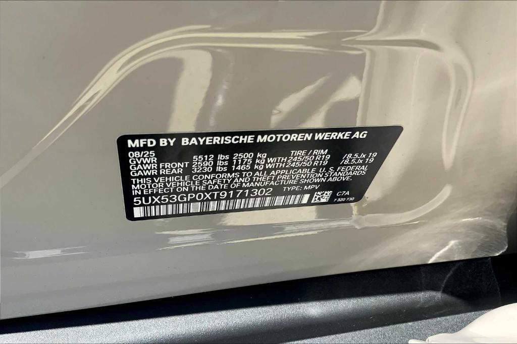 new 2026 BMW X3 car, priced at $52,483