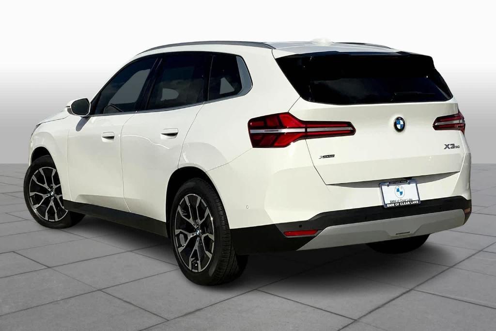 new 2025 BMW X3 car, priced at $53,070