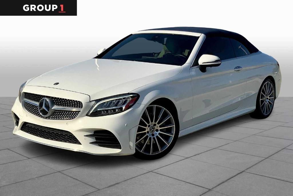 used 2019 Mercedes-Benz C-Class car, priced at $27,500