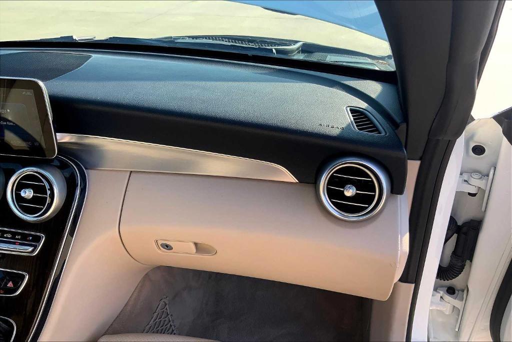 used 2019 Mercedes-Benz C-Class car, priced at $27,500
