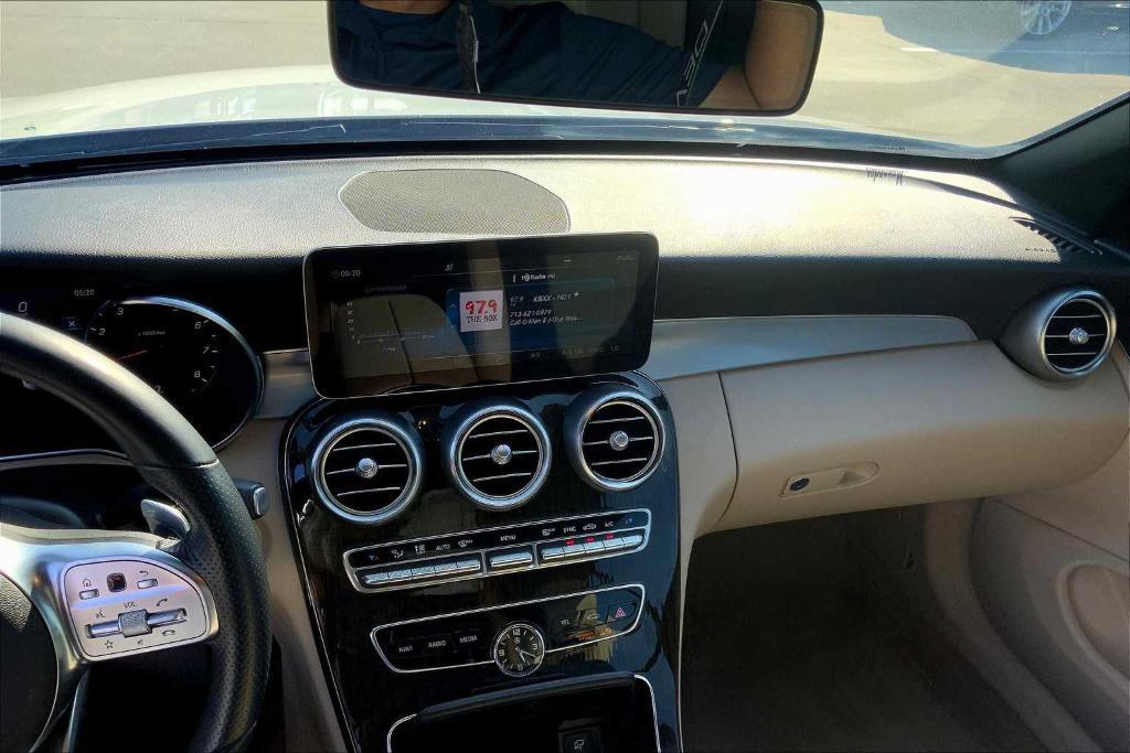 used 2019 Mercedes-Benz C-Class car, priced at $27,500