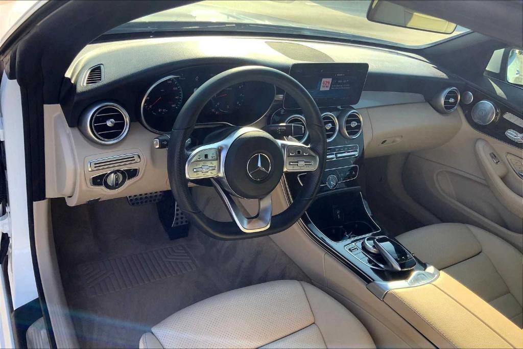 used 2019 Mercedes-Benz C-Class car, priced at $27,500