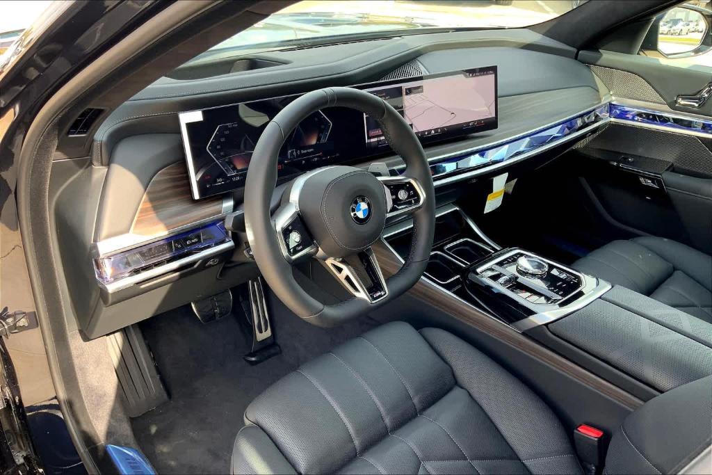 new 2025 BMW 740 car, priced at $113,105