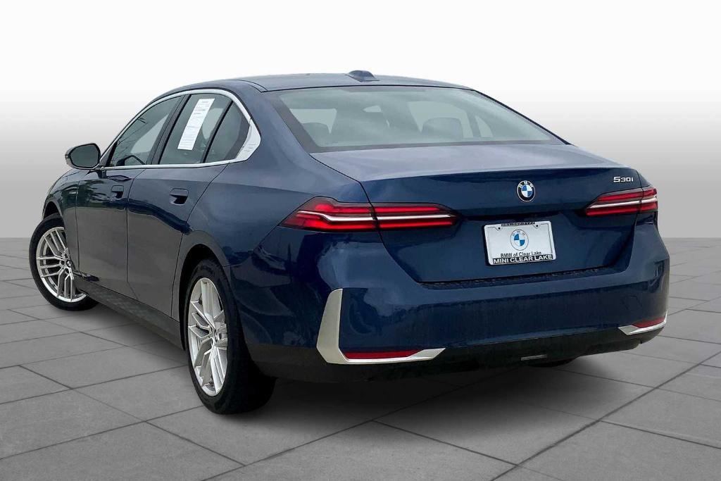 used 2024 BMW 530 car, priced at $44,880