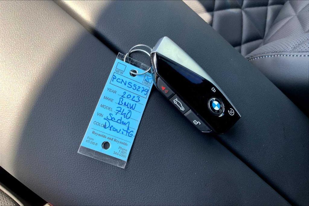 used 2023 BMW 740 car, priced at $68,988