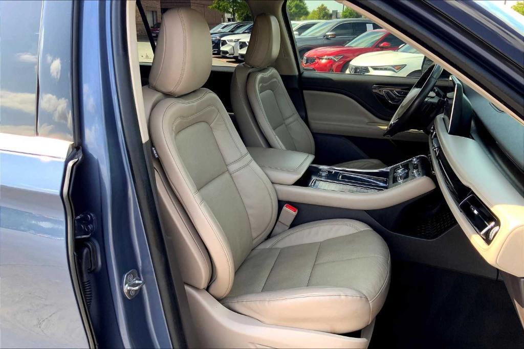 used 2021 Lincoln Aviator car, priced at $31,500