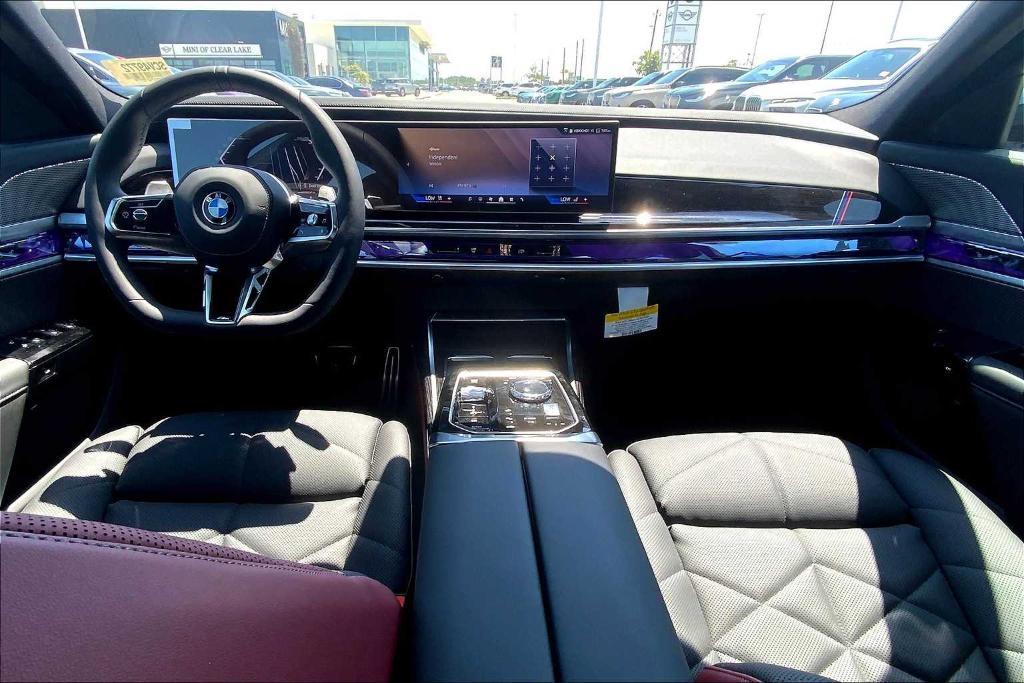 new 2025 BMW 740 car, priced at $98,483