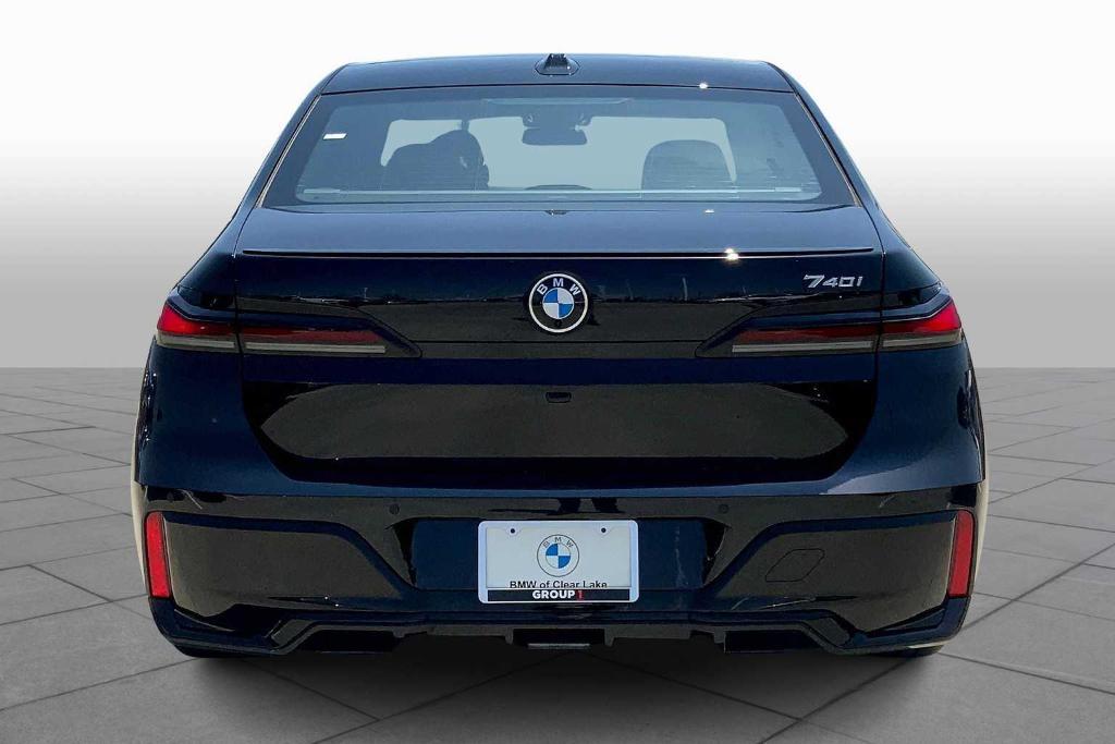 new 2025 BMW 740 car, priced at $98,483