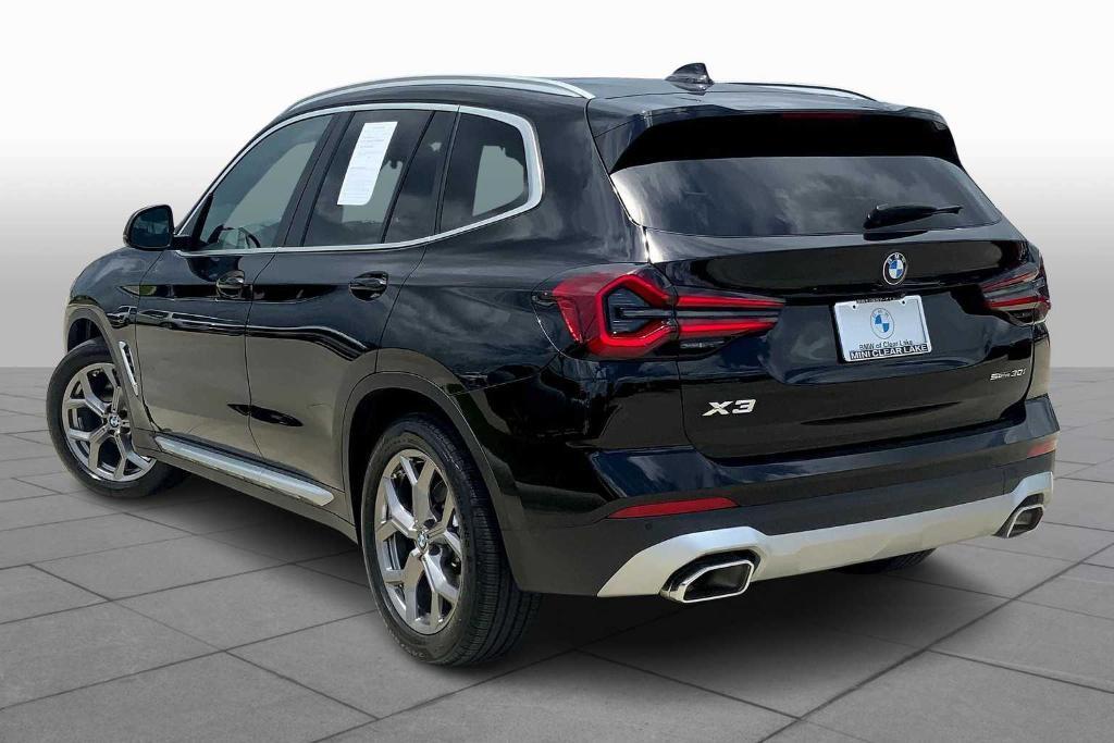 used 2022 BMW X3 car, priced at $29,789