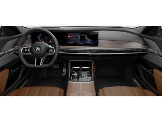 new 2025 BMW 740 car, priced at $113,100