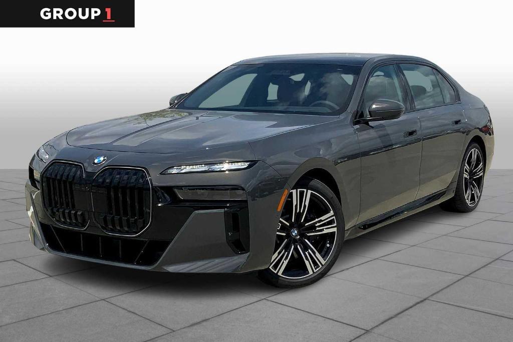 new 2025 BMW 740 car, priced at $113,100