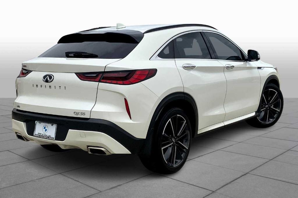 used 2023 INFINITI QX55 car, priced at $34,999