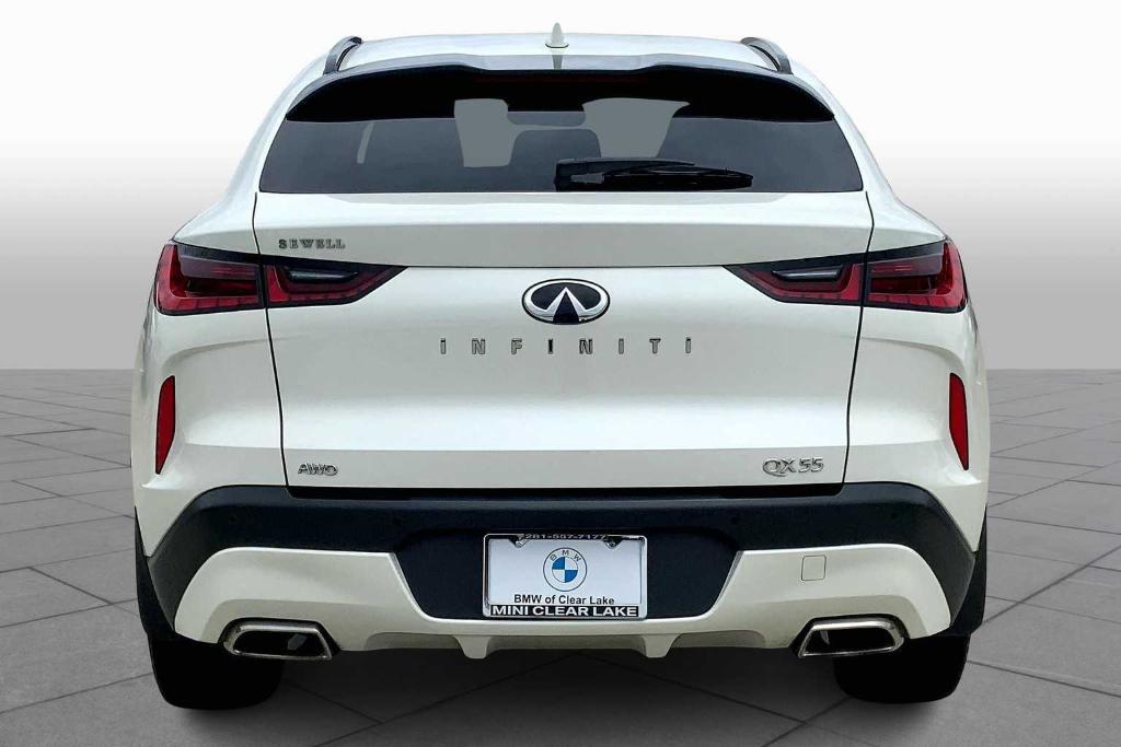 used 2023 INFINITI QX55 car, priced at $34,999