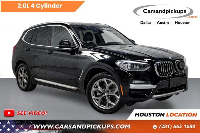 used 2021 BMW X3 car, priced at $24,495