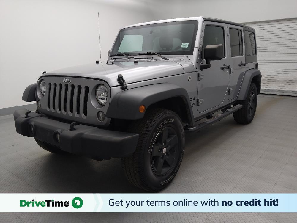 used 2018 Jeep Wrangler JK Unlimited car, priced at $25,095