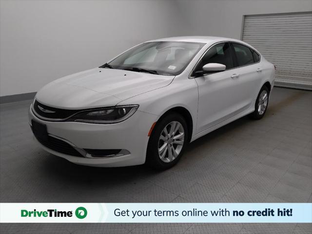 used 2015 Chrysler 200 car, priced at $16,695
