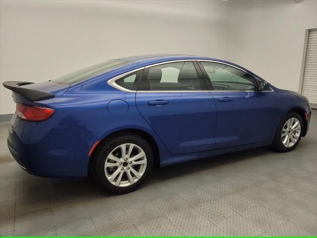 used 2015 Chrysler 200 car, priced at $13,295