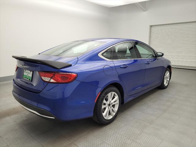 used 2015 Chrysler 200 car, priced at $13,295