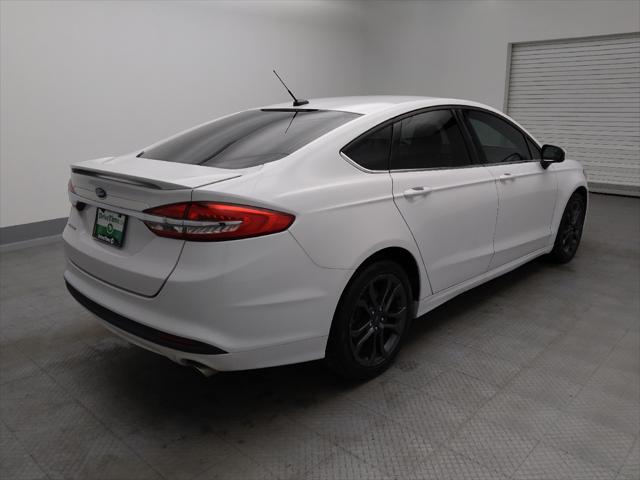 used 2018 Ford Fusion car, priced at $19,995