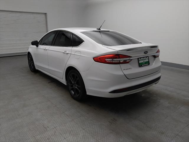 used 2018 Ford Fusion car, priced at $19,995