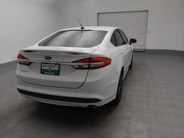 used 2018 Ford Fusion car, priced at $19,995