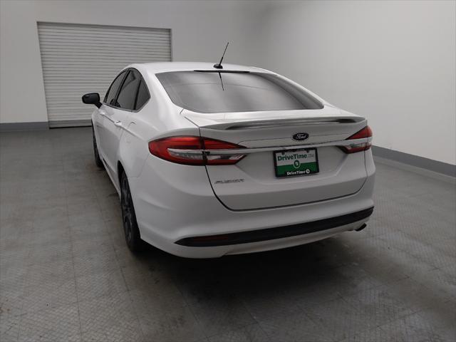 used 2018 Ford Fusion car, priced at $19,995