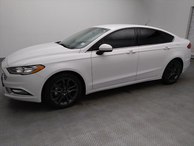 used 2018 Ford Fusion car, priced at $19,995