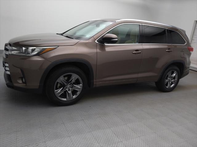 used 2017 Toyota Highlander car, priced at $24,295