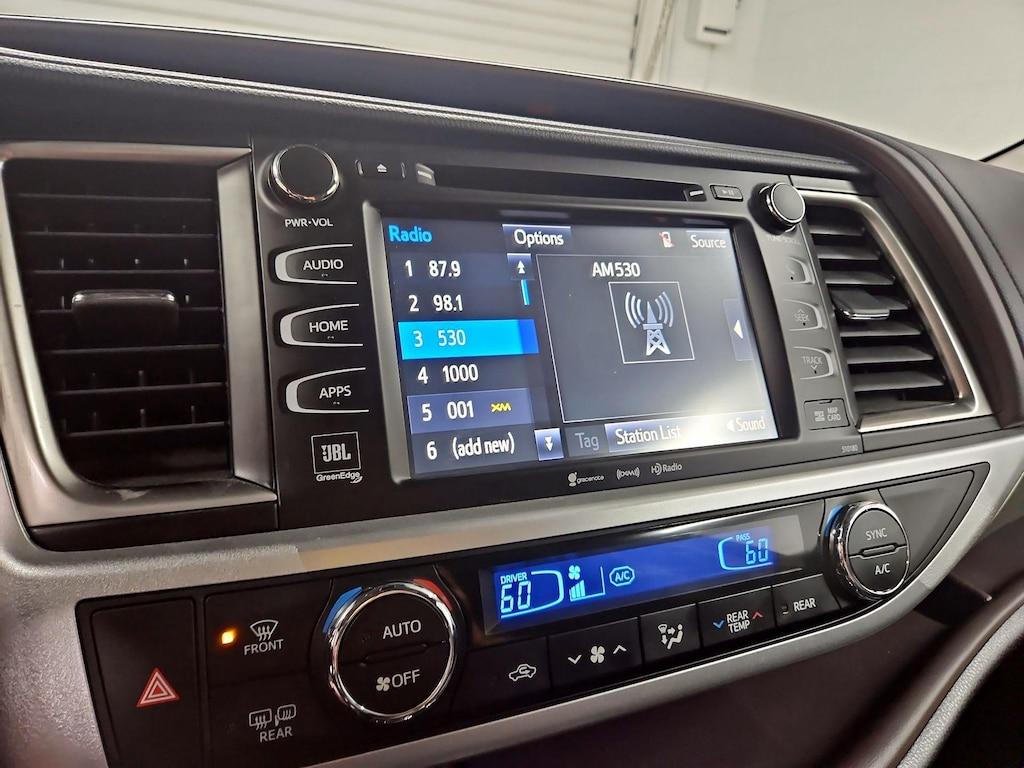 used 2017 Toyota Highlander car, priced at $31,998