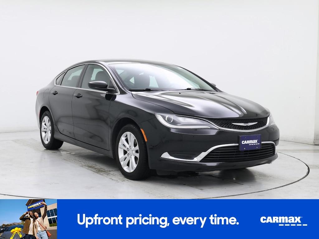 used 2016 Chrysler 200 car, priced at $11,599
