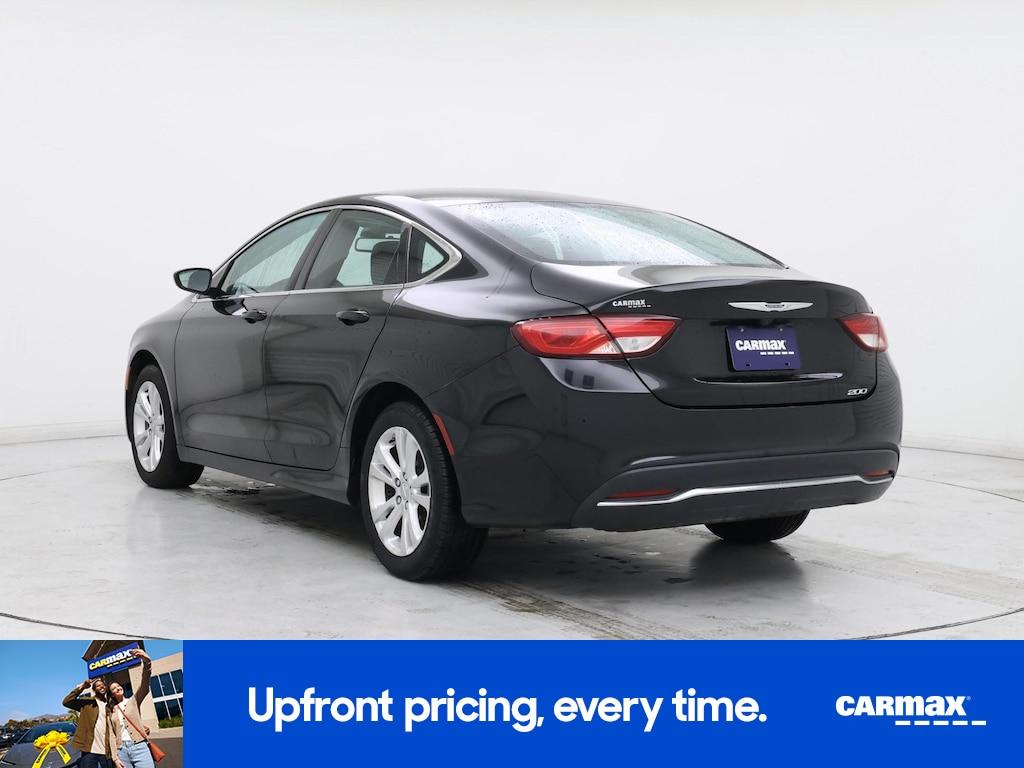 used 2016 Chrysler 200 car, priced at $11,599