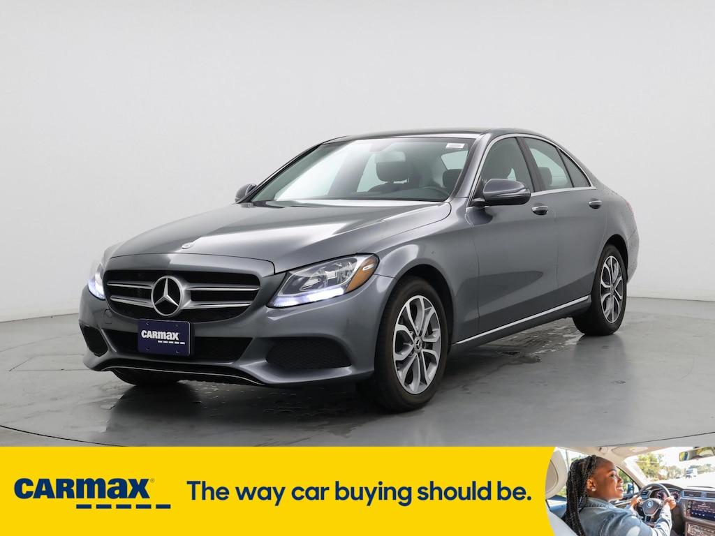 used 2017 Mercedes-Benz C-Class car, priced at $21,998