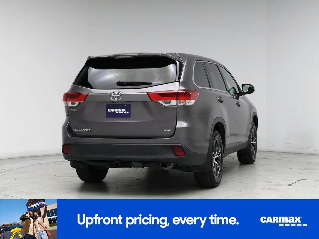 used 2019 Toyota Highlander car, priced at $24,998