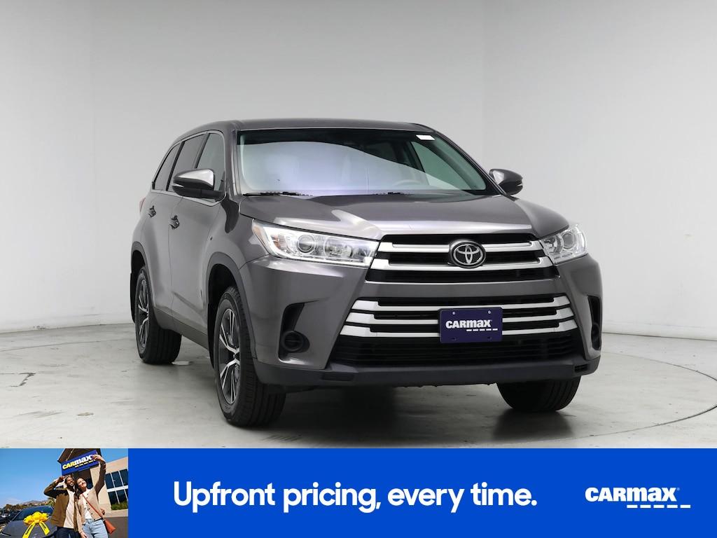 used 2019 Toyota Highlander car, priced at $24,998