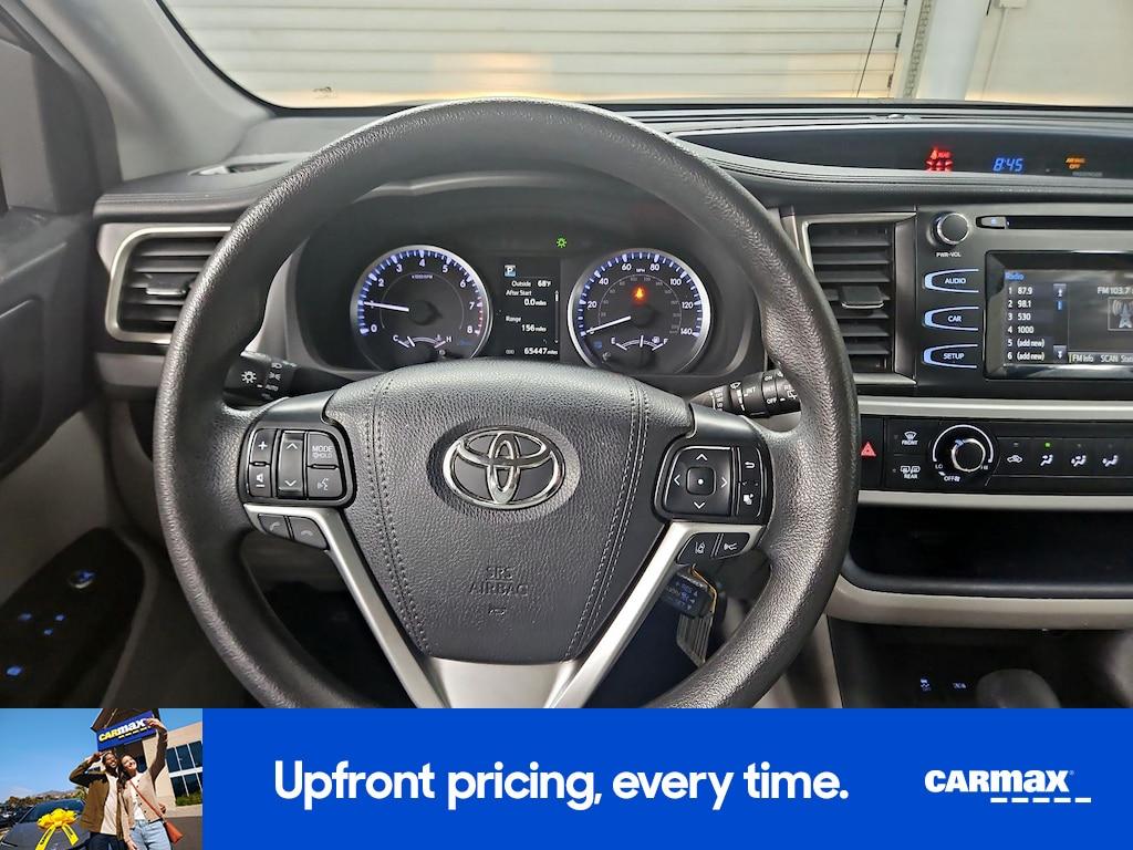 used 2019 Toyota Highlander car, priced at $24,998