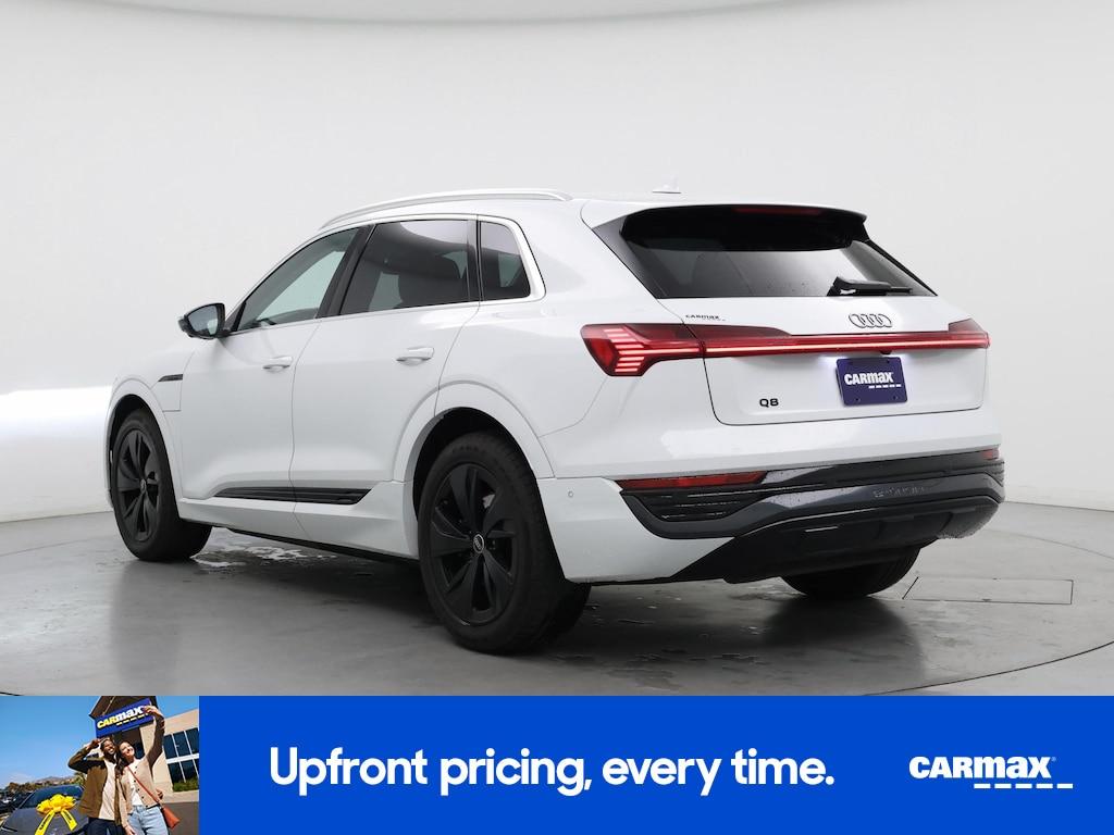 used 2024 Audi Q8 e-tron car, priced at $41,998