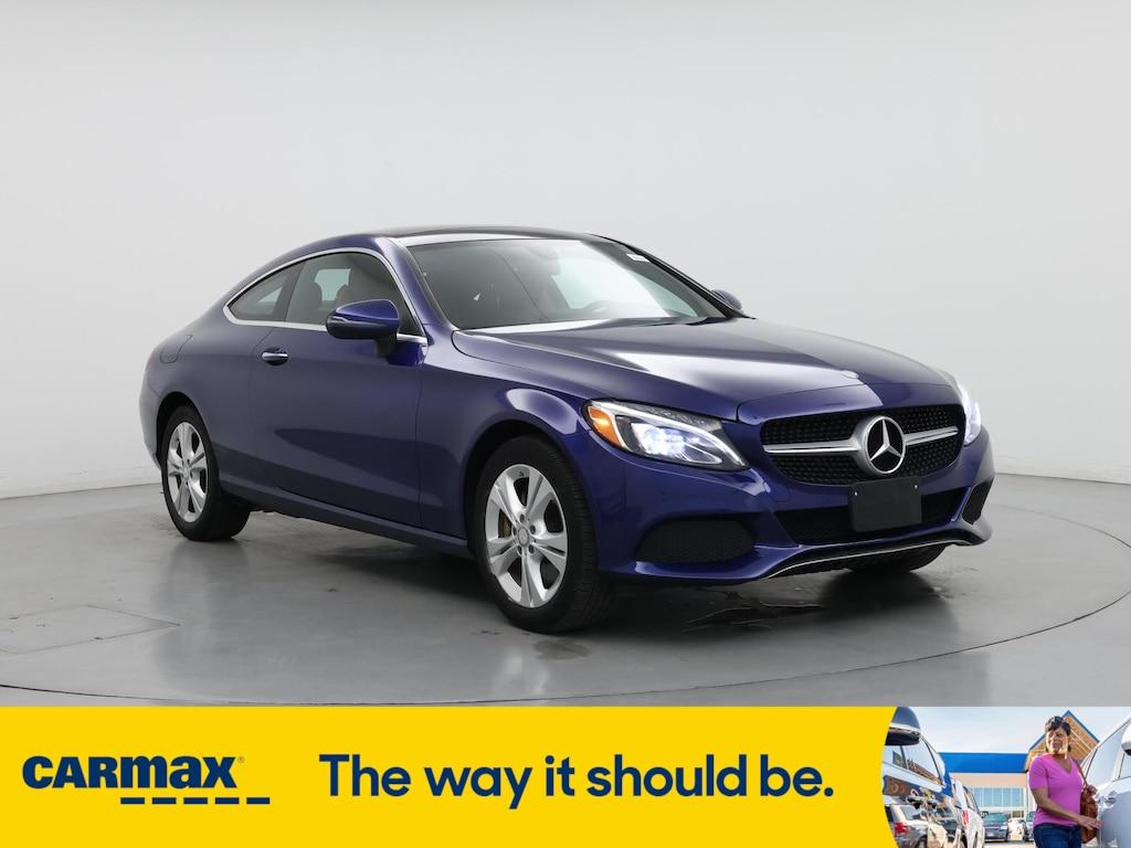 used 2017 Mercedes-Benz C-Class car, priced at $22,998