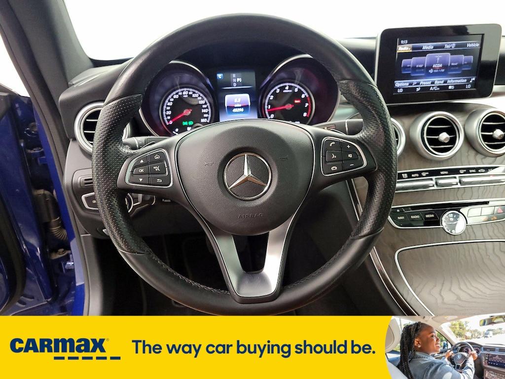 used 2017 Mercedes-Benz C-Class car, priced at $22,998