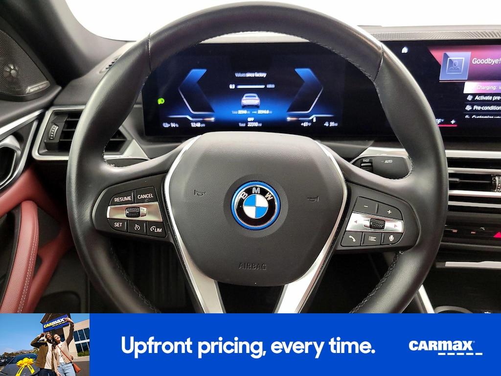 used 2023 BMW i4 Gran Coupe car, priced at $35,998