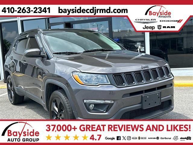 used 2020 Jeep Compass car, priced at $17,600