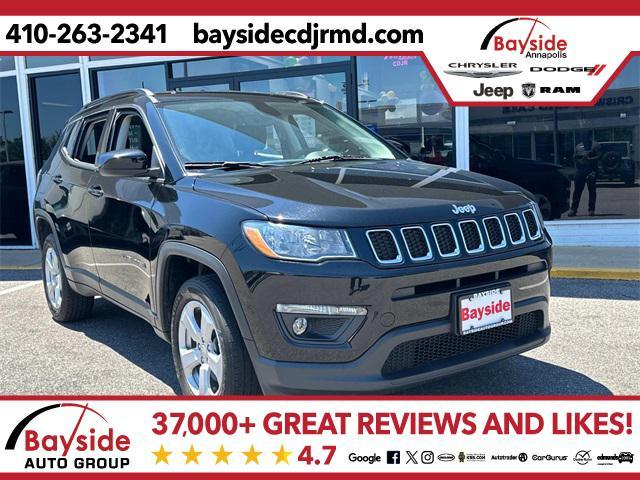used 2021 Jeep Compass car, priced at $21,750