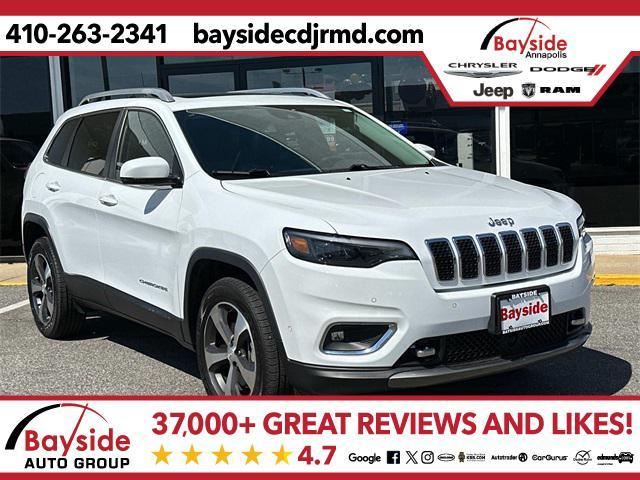 used 2021 Jeep Cherokee car, priced at $23,976