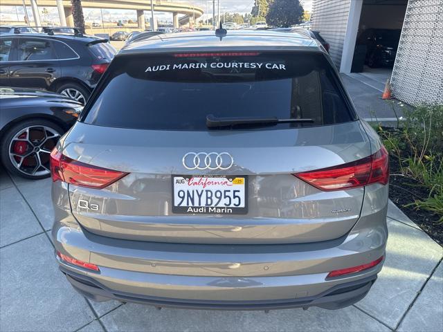 used 2024 Audi Q3 car, priced at $37,484