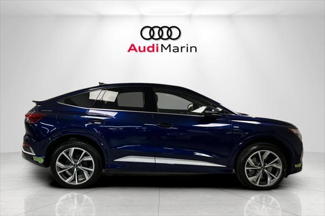 used 2023 Audi Q4 e-tron car, priced at $32,346