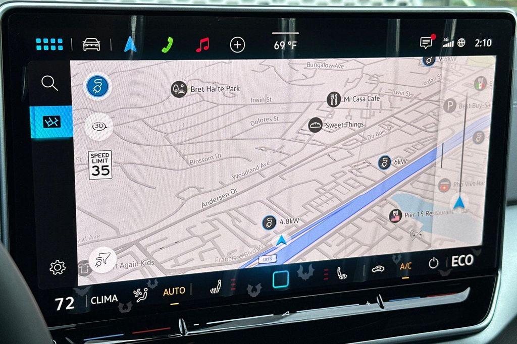 new 2025 Volkswagen ID.4 car, priced at $44,345